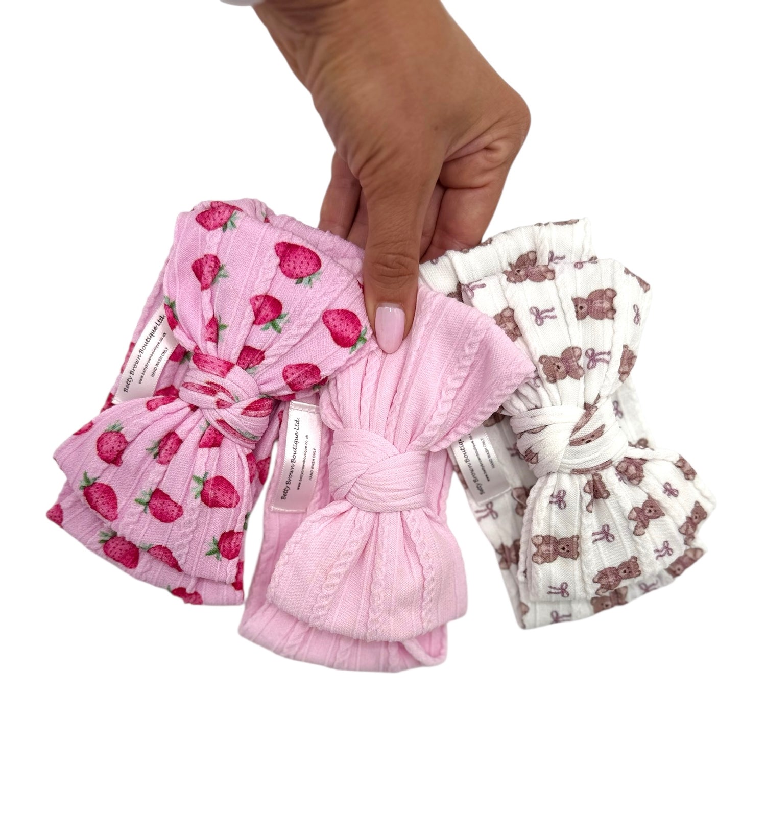 |Larger Bow Cable Knit Collection| - Betty Brown Boutique Ltd