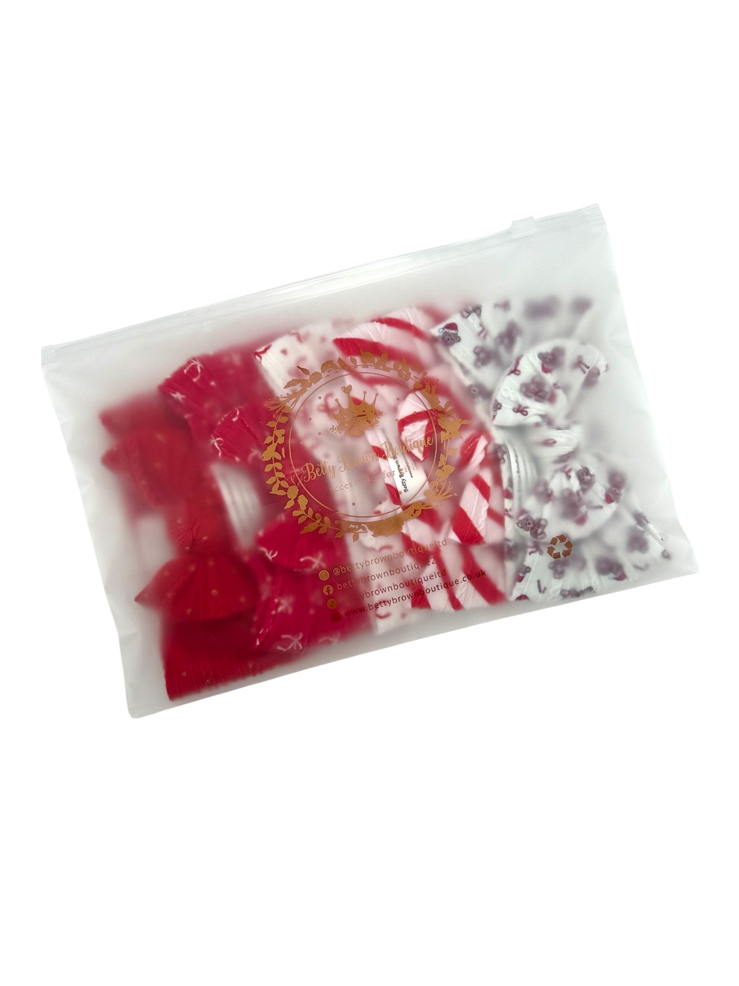 Christmas Essentials Bundle Smaller Bow Cable Knit Headbands