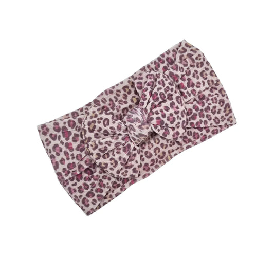 Adult Size - Warm Leopard Print Headband
