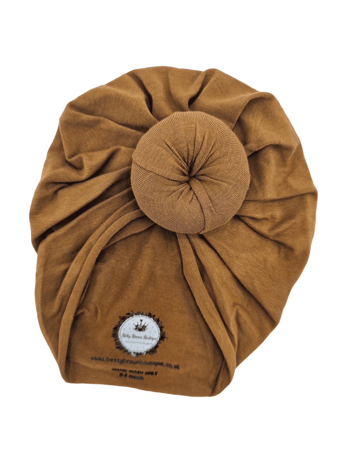 Brown Donut Turban Hat - Betty Brown Boutique Ltd