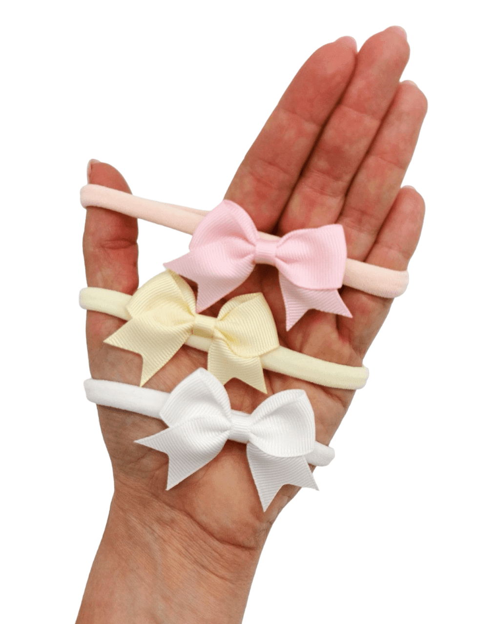 2 inch Kiss Dainty Bow On Headband - Betty Brown Boutique Ltd