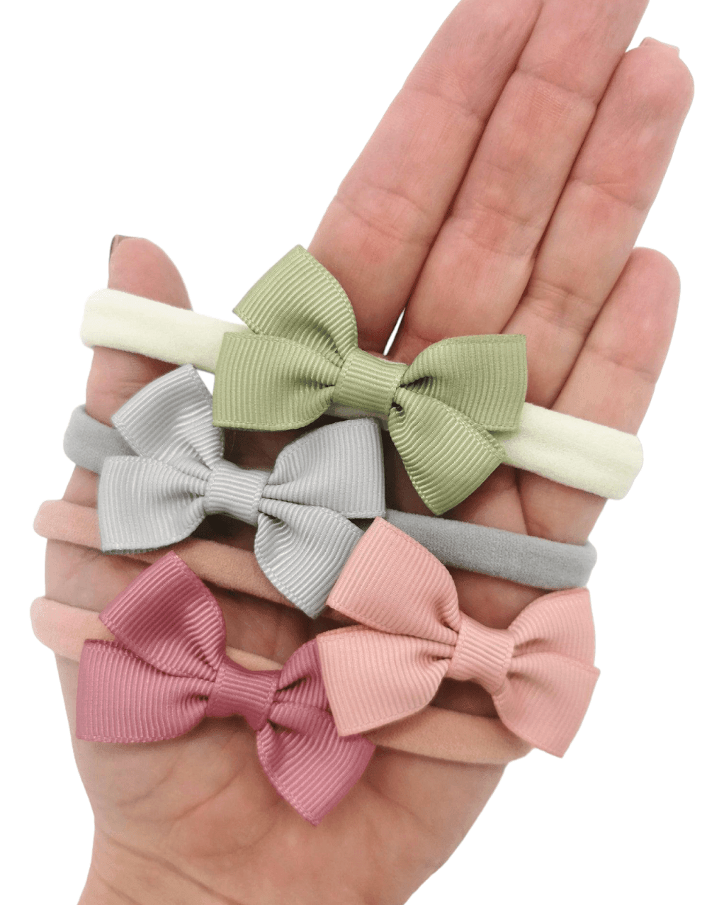 2 inch Mini Dainty Double Bow On Headband - Betty Brown Boutique Ltd