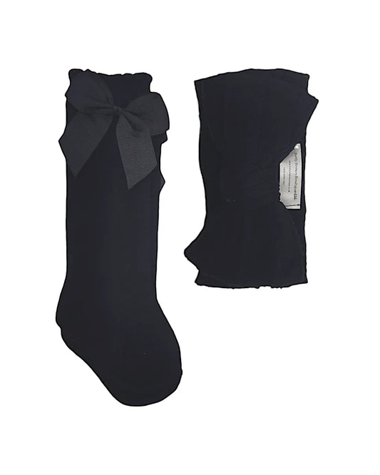 Our Black Larger Headwrap & Knee High Socks Set - Betty Brown Boutique Ltd