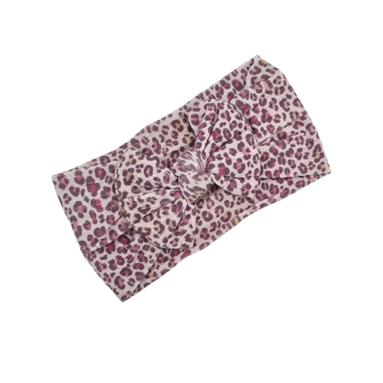 Warm Leopard Bow Headband Suitable For 8 Years Old to Adults - Image 1