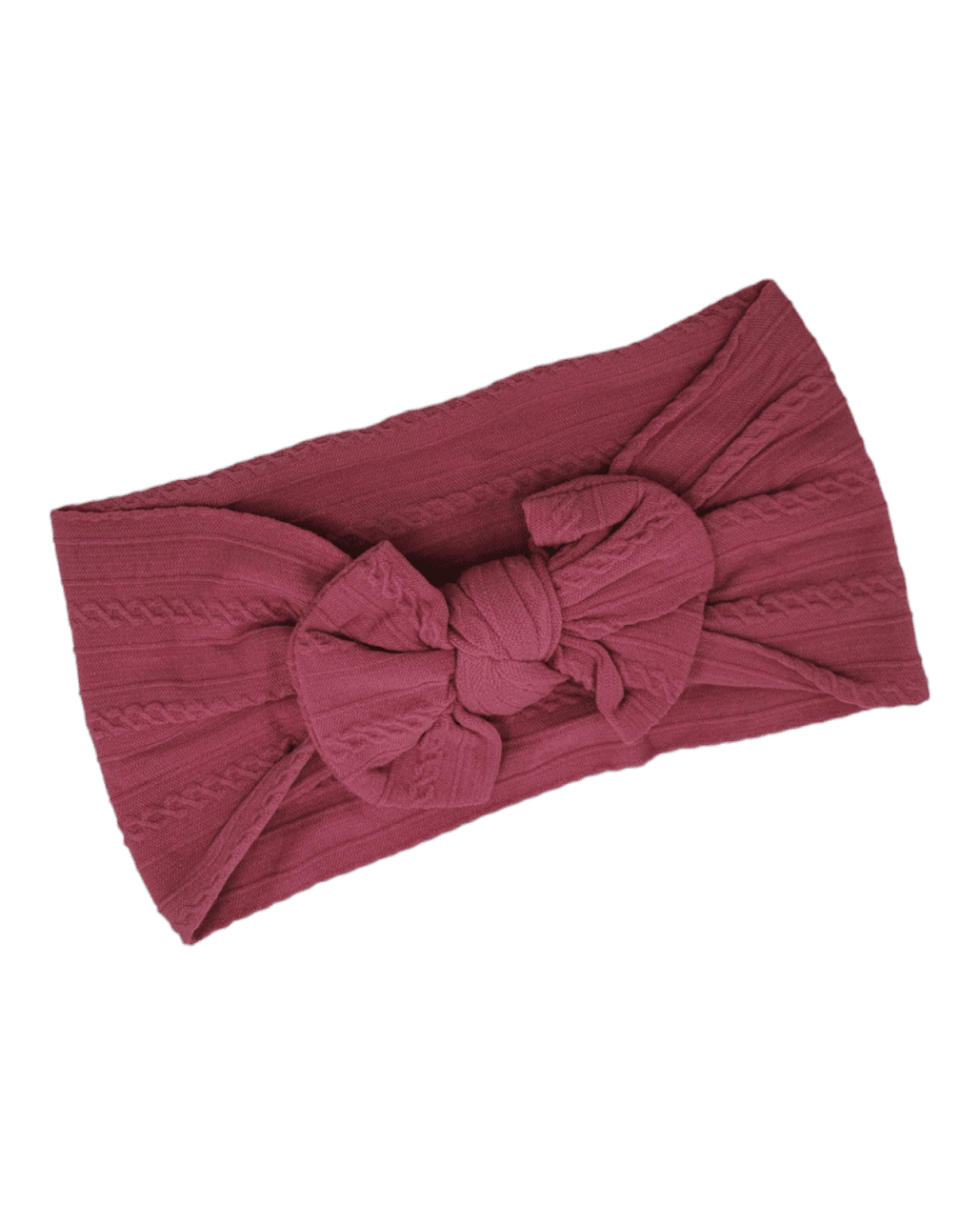 Deep Pink Bow Headband For 8 Year Olds up to Adults - Image 1