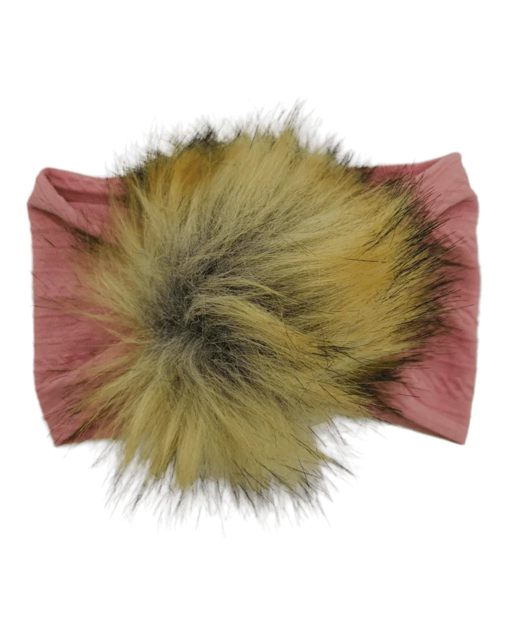 4 Faux Fur Pom Headband Bundle For Newborns to Toddlers - Image 4