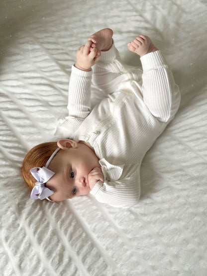 Lilac 2.5 inch Ribbon Dainty Bow On Headband