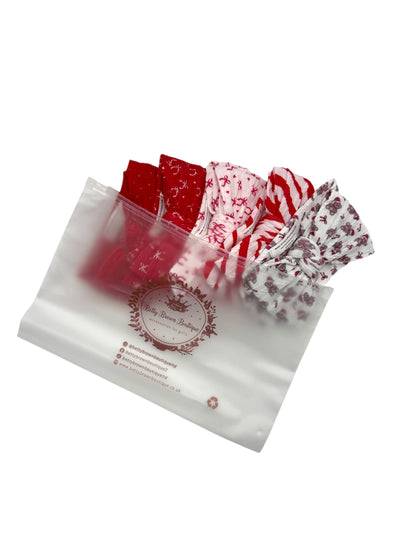 Christmas Essentials Bundle Larger Bow Cable Knit Headbands