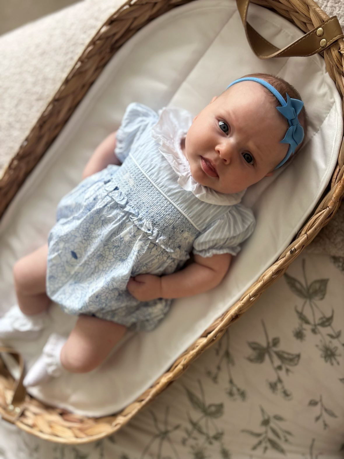 Deep Blue 2 inch Kiss Dainty Bow On Headband