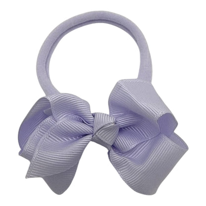 Lilac 2.5 inch Ribbon Dainty Bow On Headband