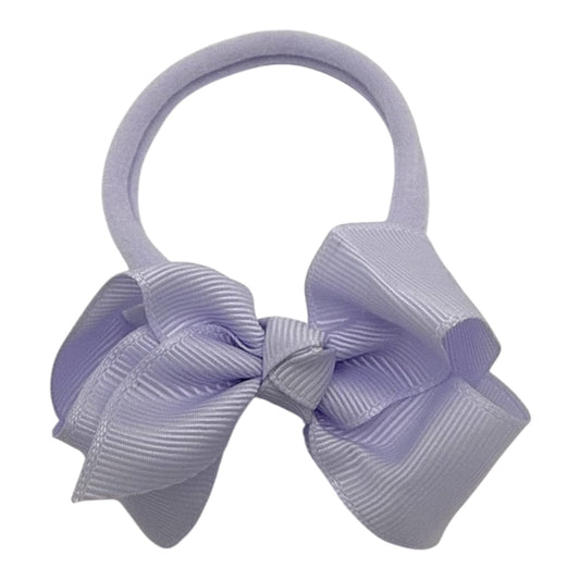 Lilac 2.5 inch Ribbon Dainty Bow On Headband