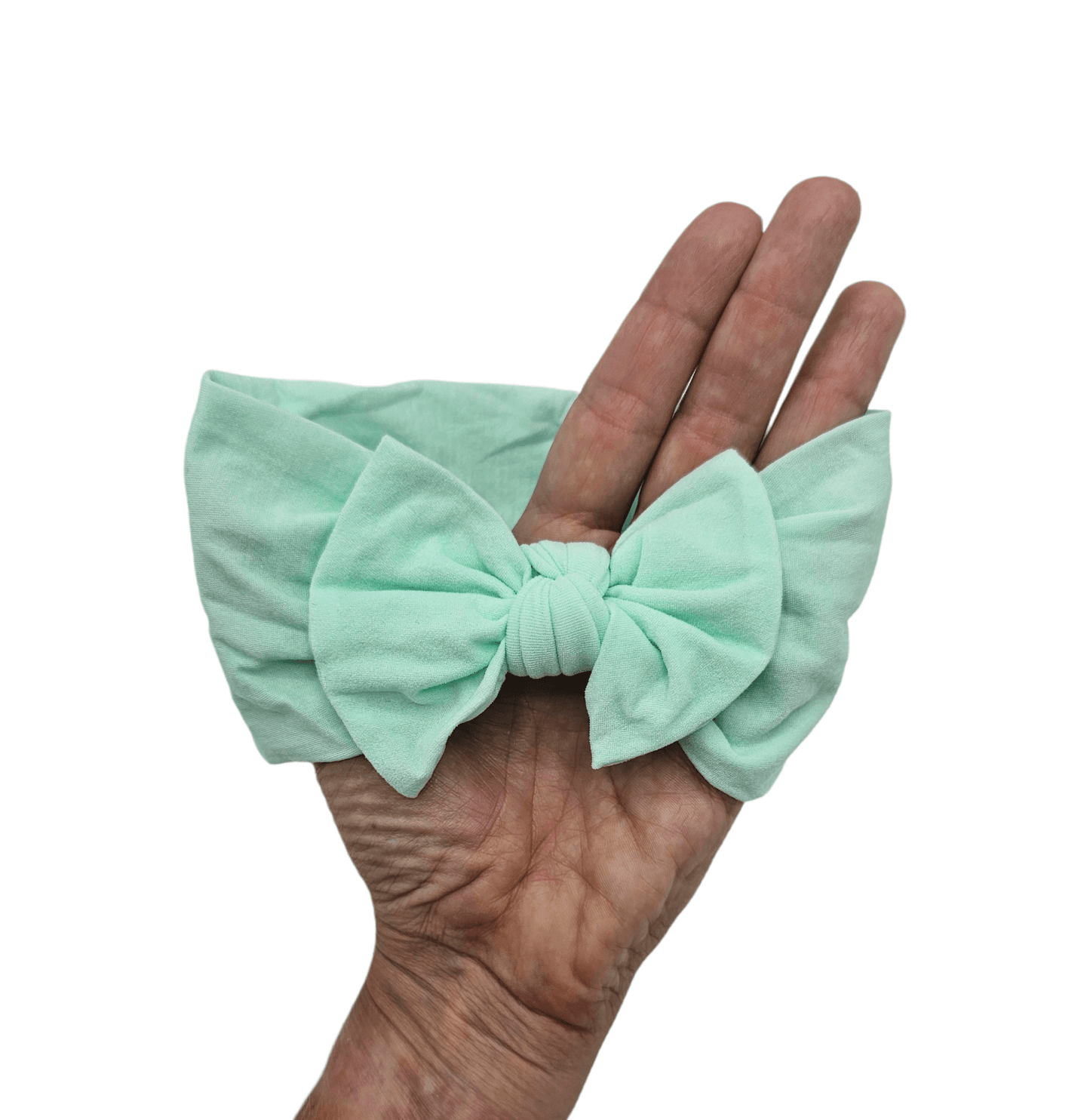 Mint Green Plain Smooth Headwrap - Betty Brown Boutique Ltd
