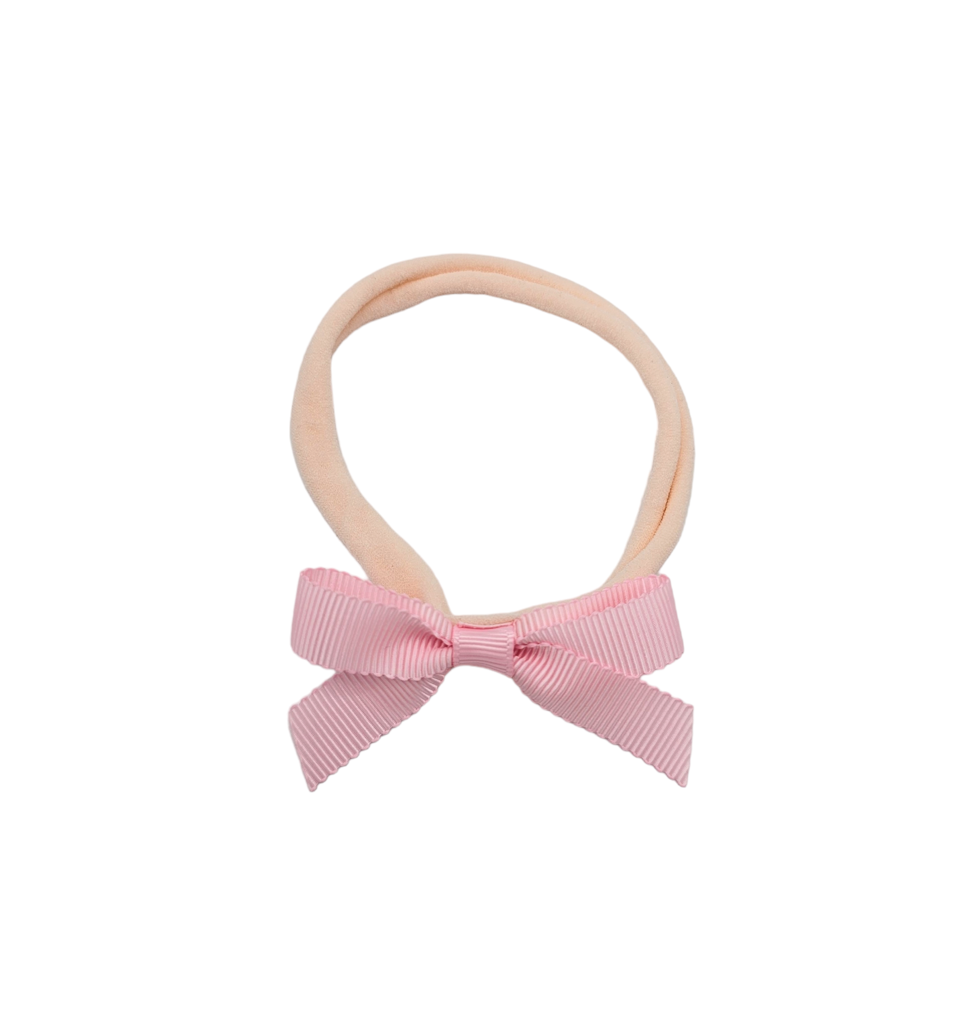 Light Pink 2.5 inch Dainty Bow Headband - Betty Brown Boutique Ltd