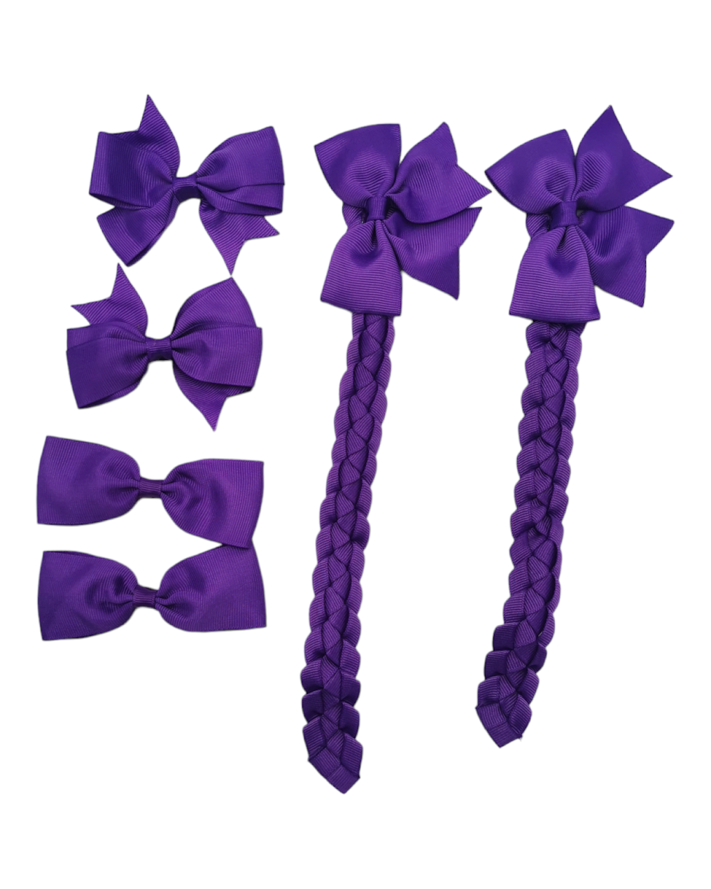 Clearance Bundle Purple School Bows - Betty Brown Boutique Ltd