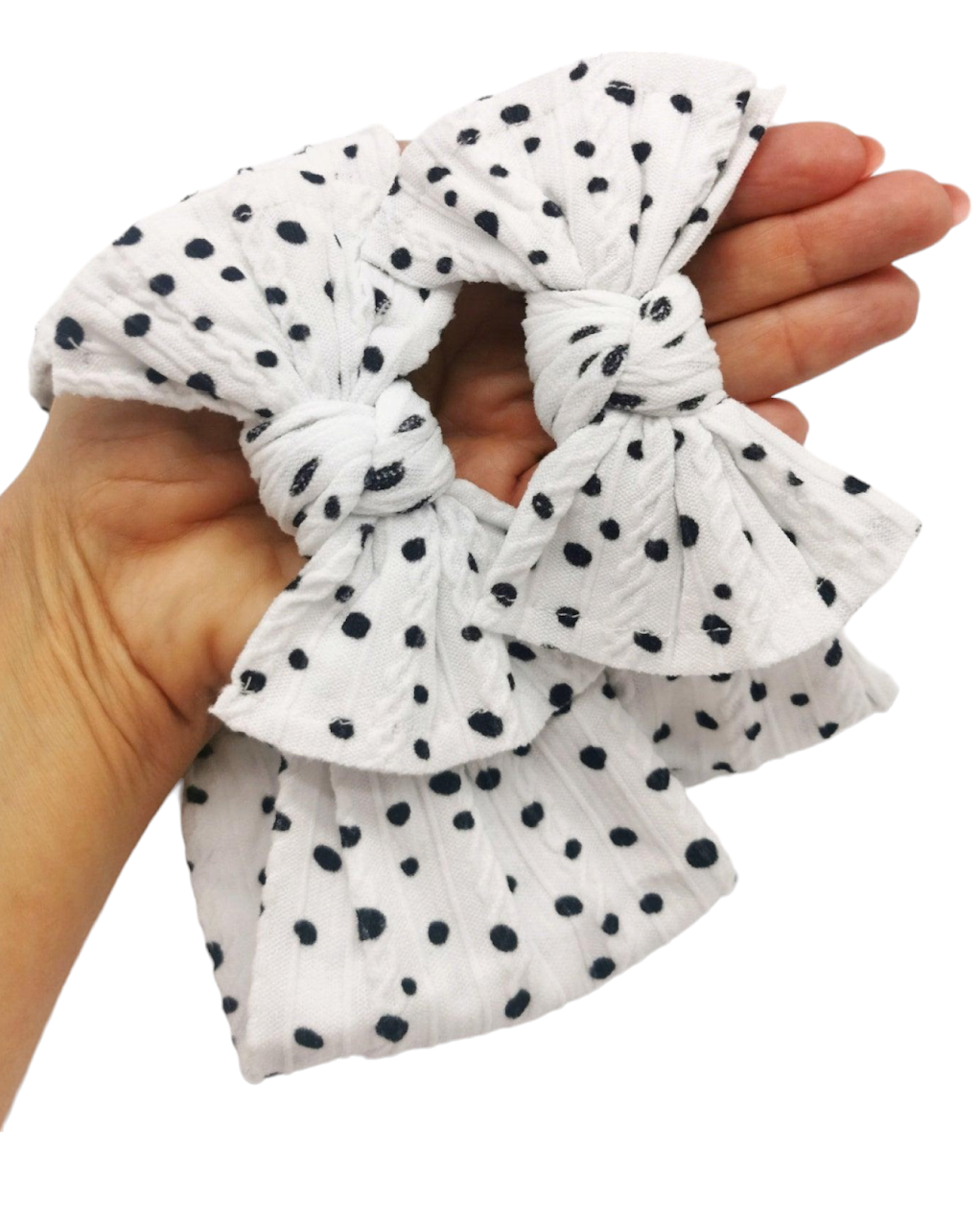 Black and White Dalmatian Mummy and Me Matching Headwraps - Betty Brown Boutique Ltd