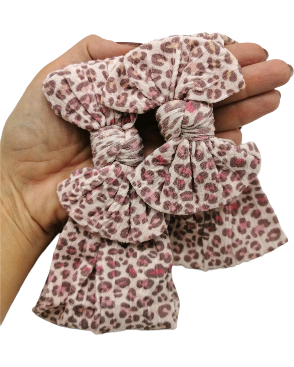 Warm Leopard Print Mummy and Me Matching Headwraps - Betty Brown Boutique Ltd