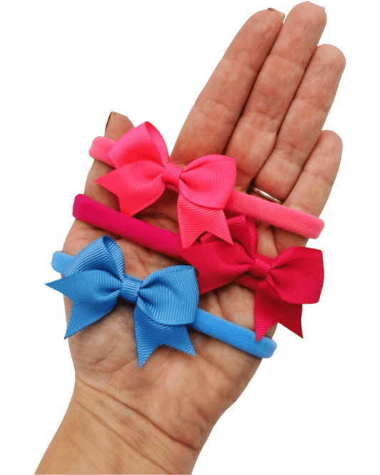 2 inch Kiss Dainty Bow Headbands - Betty Brown Boutique Ltd