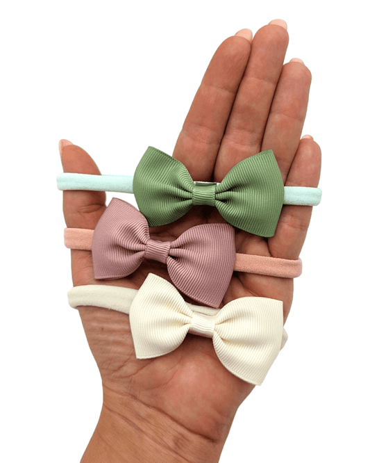 2.5 inch Dainty Bow Headbands - Betty Brown Boutique Ltd