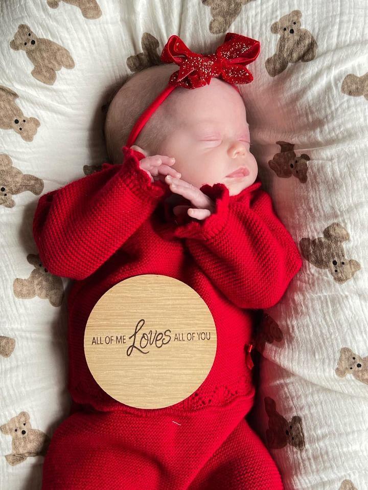 Christmas Red Velvet Sparkle 3 Inch Dainty Bow Headband - Image 4