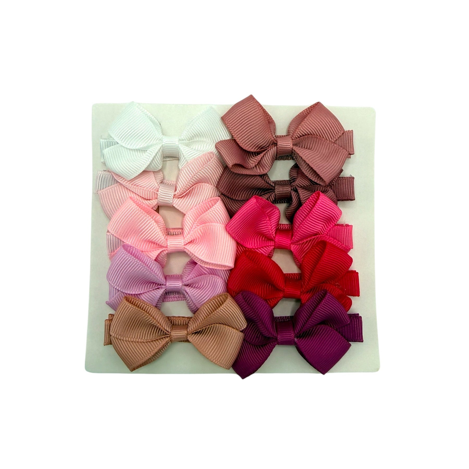 Perfect Pastels Pack of 10 My First Bow Clips For Baby Girls - Image 2