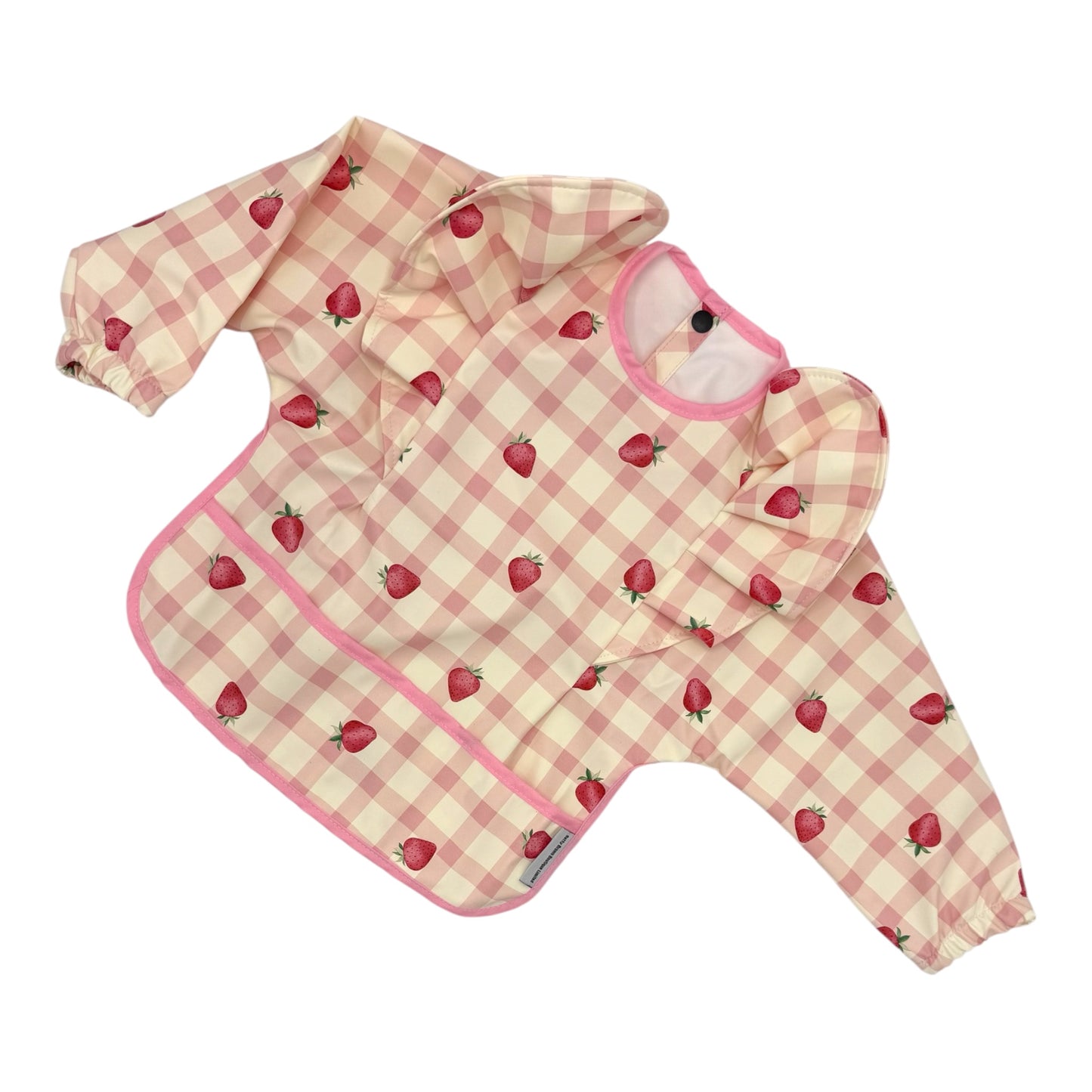Croissant Waterproof Bib with Sleeves For 6-36 Months Old - Image 6