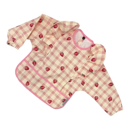 Croissant Waterproof Bib with Sleeves For 6-36 Months Old - Image 6