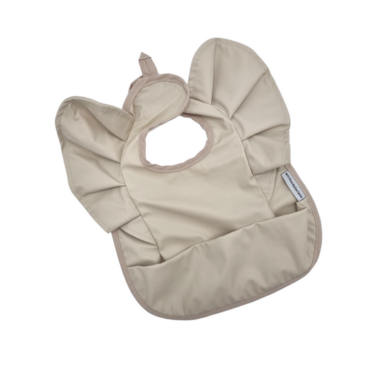 Imperfection Waterproof Frill Detailed Bib